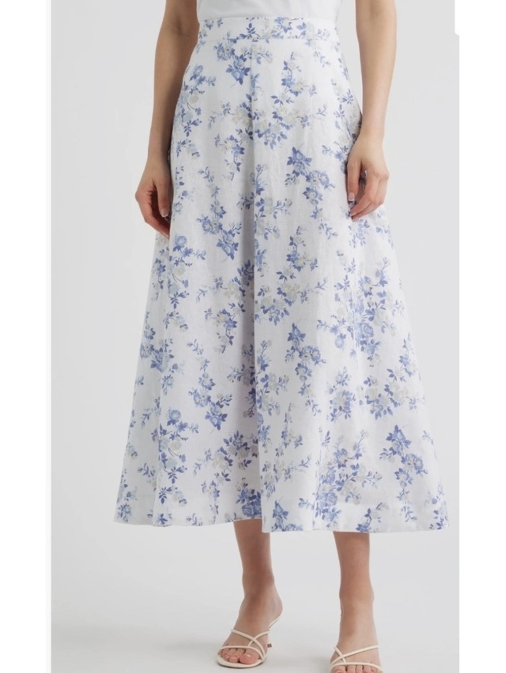 Reformation Peony Floral Skirt-4